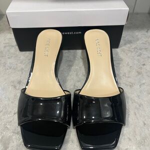 Kitten Heels Black Nine West 7 New INYA